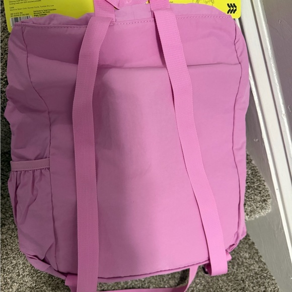 Purple & Black Drawstring Backpack - Picture 4 of 5